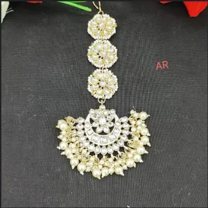 Bhavi Jewels Gold Plated Maangtikka