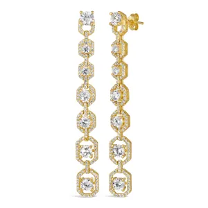 El Camino 4ctw Drop Earrings