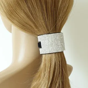 Half Circle Cubic Rhinestone Ponytail Hair Clip Rhinestone Series-12