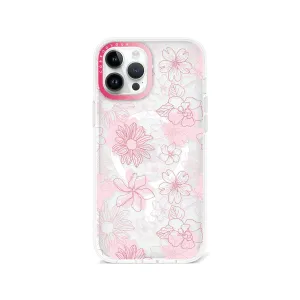 iPhone 12 Pro Max Cherry Blossom Pink Phone Case MagSafe Compatible