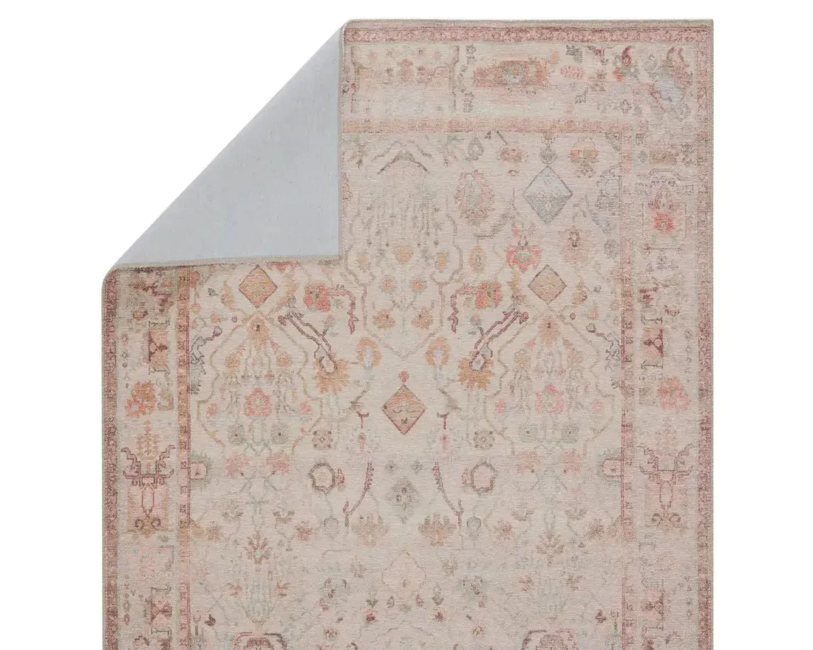 Kindred KND11 Blush/Green Rug