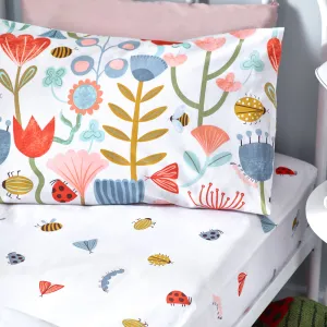 Little Nature Floral Fitted Bed Sheet Multicolour