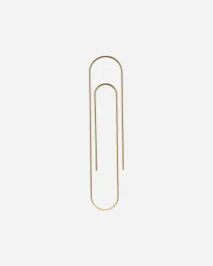 Paper clip, Mega, Brass