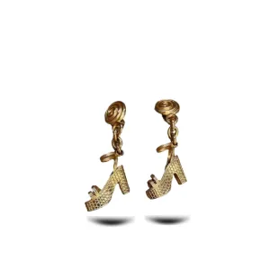 Pre Order: Vintage Heel Charm Earrings