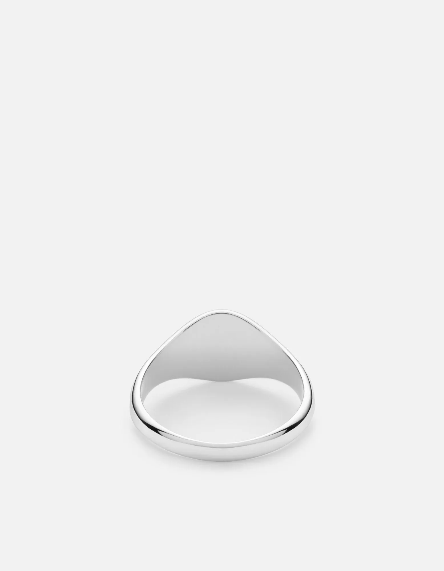 Signet Ring, Sterling Silver/3 Letter