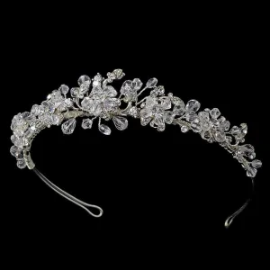 Silver Swarovski Bridal Tiara