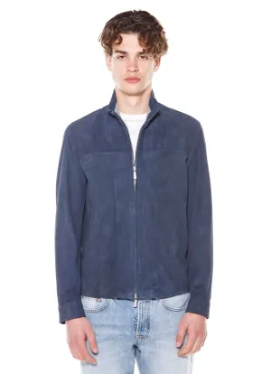 Suede Jackets Full Zip Bomber
