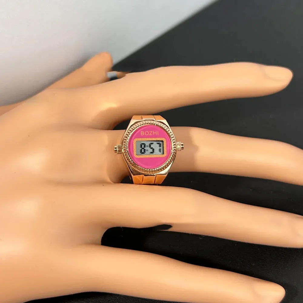 TEEK - Mini Electronic Digital Watch Finger Rings