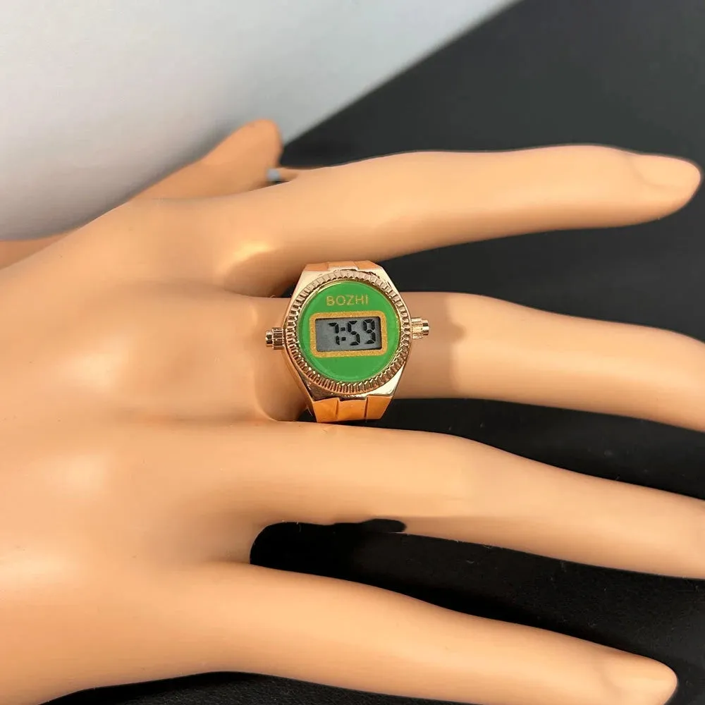 TEEK - Mini Electronic Digital Watch Finger Rings